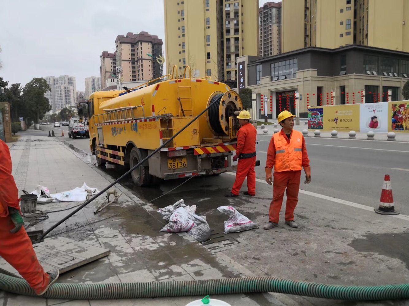 通州排污管道清淤-管道清洗